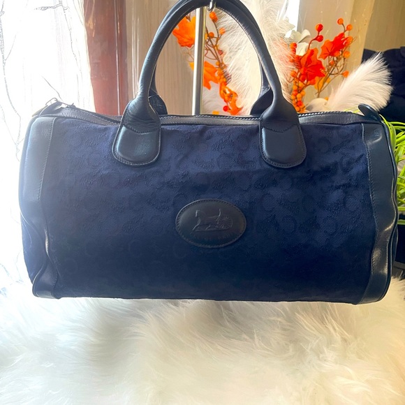 Handbags - Vintage CELINE C & Carriage BOSton Bag